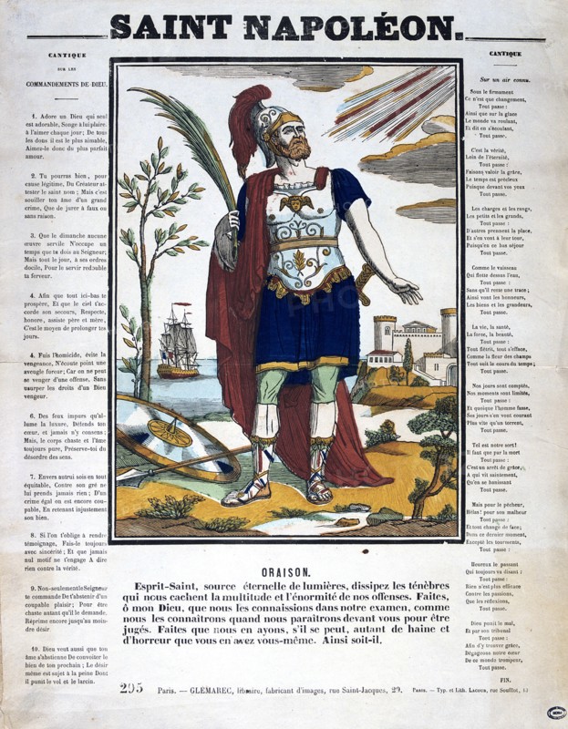 'Saint Napoleon', 19th century. Artist: Unknown