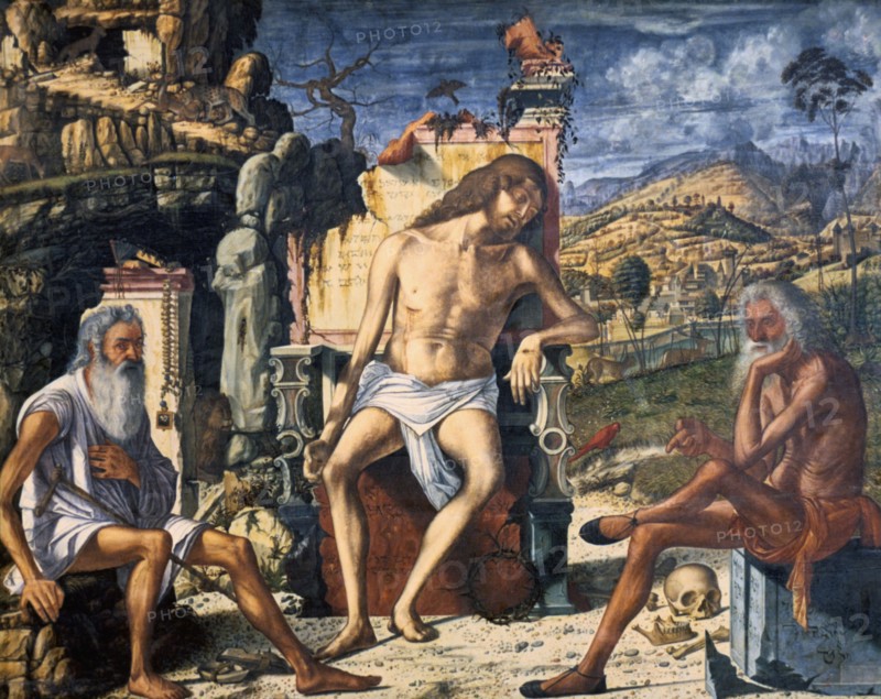 'The Meditation on the Passion', c1510. Artist: Vittore Carpaccio