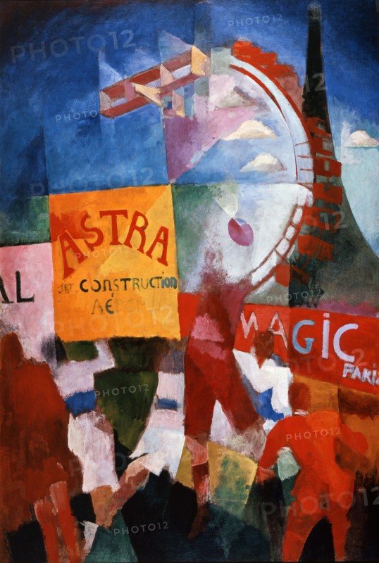 'L'Equipe de Cardiff', (The Cardiff Team), 1913.  Artist: Robert Delaunay