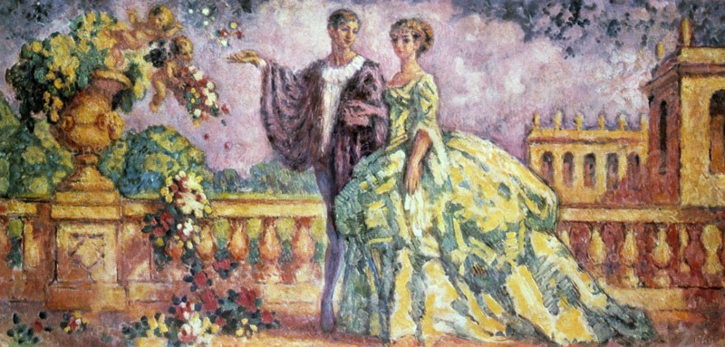 'The Promenade', 1911. Artist: Charles Guerin