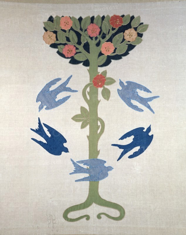 'Embroidered Hanging', 1896. Artist: Godfrey Blount