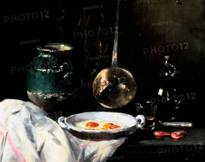 'Still Life with Eggs', 20th Century. Artist: Antoine Vollon