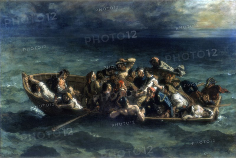 'The Shipwreck of Don Juan', 1840. Artist: Eugène Delacroix