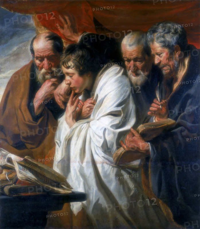 'The Four Evangelists', 1620-1625.  Artist: Jacob Jordaens