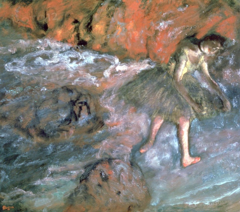 'Russian Ballerina', 1880. Artist: Edgar Degas