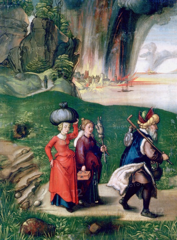 'Lot and His Daughters', 1496-1499. Artist: Albrecht Dürer