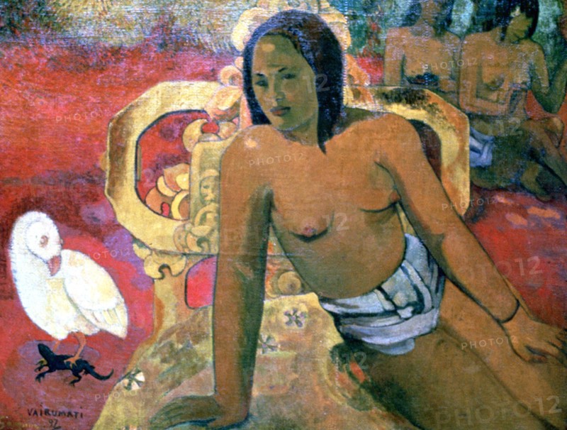 'Vairumati', 1896.  Artist: Paul Gauguin