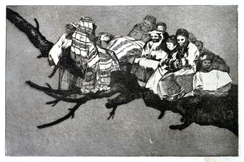 'Ridiculous Dream', 1819-1823. Artist: Francisco Goya