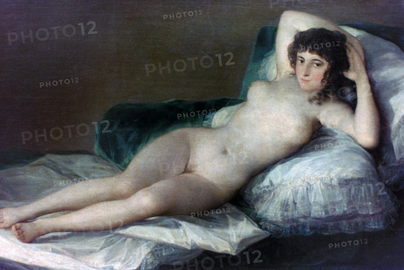 'The Naked Maja', c1800. Artist: Francisco Goya