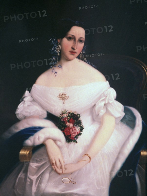 'Luisa Pesjak', c1835. Artist: Mihael Stroj
