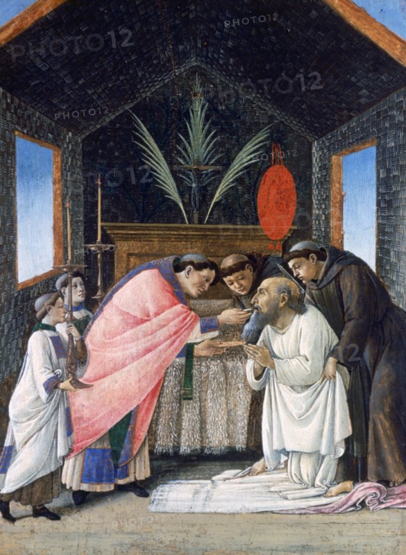 The Last Communion of St Jerome', c1495. Artist: Sandro Botticelli