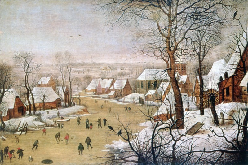 'The Bird Trap', c1584-1638. Artist: Pieter Brueghel the Younger