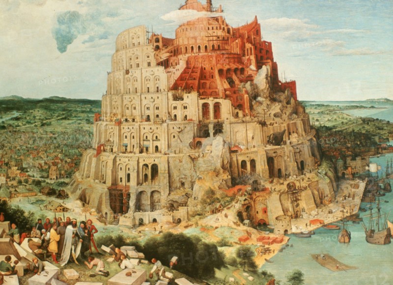 'Tower of Babel', 1563. Artist: Pieter Bruegel the Elder
