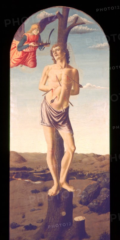 'Saint Sebastian', 1457. Artist: Andrea del Castagno