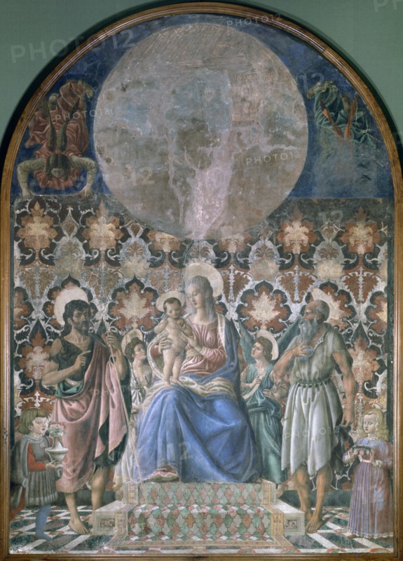 'Madonna and Child with Angels', c1443. Artist: Andrea del Castagno