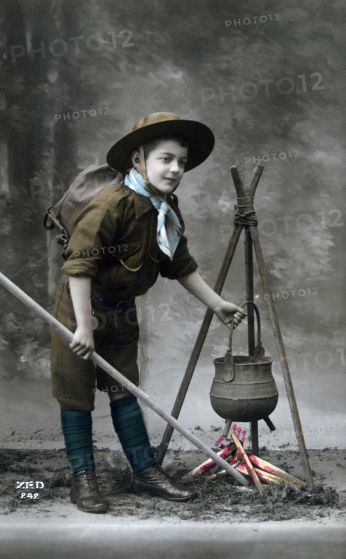 French WWI postcard, 1914-1918. Artist: Unknown