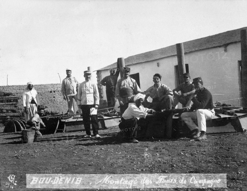 The French Foreign Legion on manoeuvres, Boudenib, Morocco, 1911. Artist: Unknown