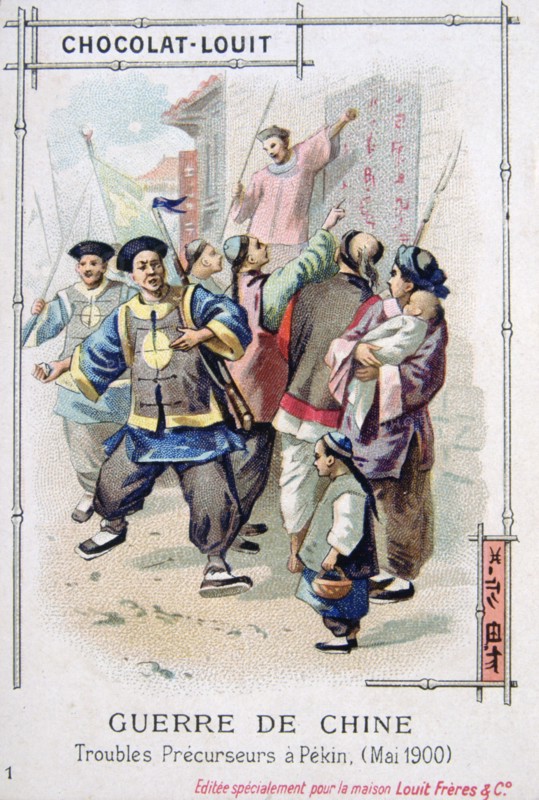 Trouble in Peking, Boxer Rebellion, China, May 1900. Artist: Unknown
