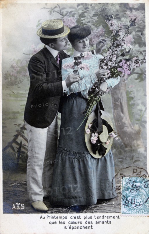 French romantic postcard, c1900. Artist: Unknown
