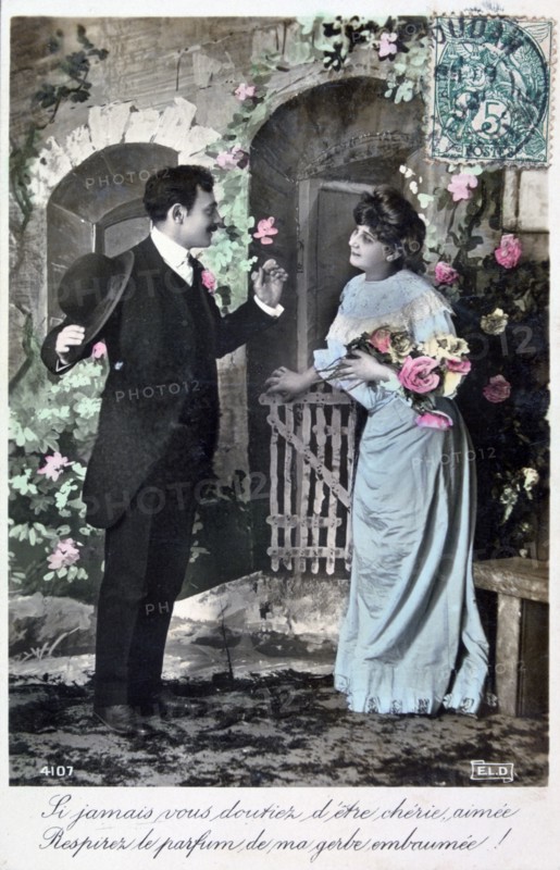 French romantic postcard, c1900. Artist: Unknown