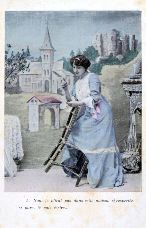 French postcard, c1900. Artist: Unknown