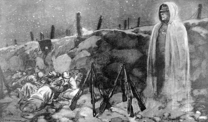 General Joseph Joffre, 1915. Artist: Unknown