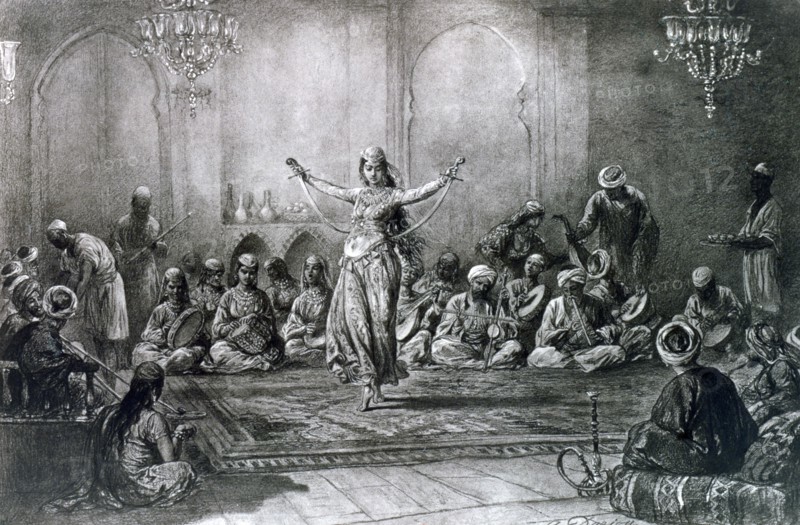 'The Sabre Dance', 1872. Artist: Alfred-Henri Darjou