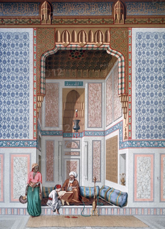 'Khosne Ahmed el-Bordeyny', 19th century. Artist: Emile Prisse D'Avennes