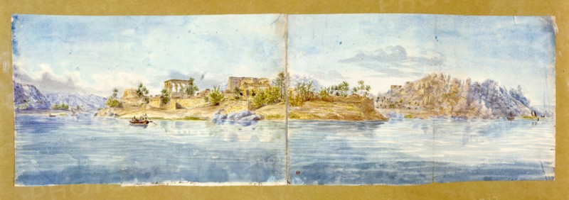 'Landscape, Egypt', c19th Century. Artist: John Gardner Wilkinson