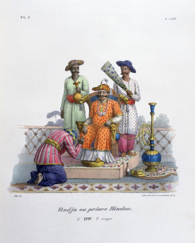 'Raja', 1828. Artist: Marlet et Cie