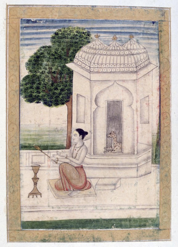 Bamgali Ragini, Ragamala Album, School of Rajasthan, 19th century. Artist: Unknown