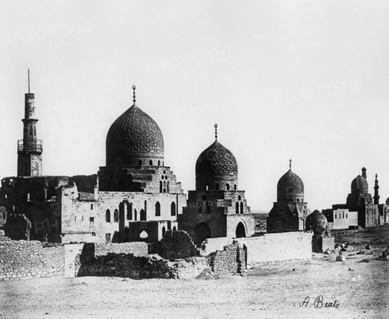 'Mosque, Egypt', 1862. Artist: Antonio Beato