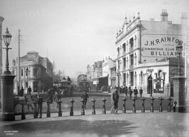Oxford Street, Sydney, New South Wales, Australia, c1885. Artist: Unknown