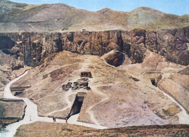 The Valley of the Kings, Luxor, Egypt, 20th century. Artist: Unknown