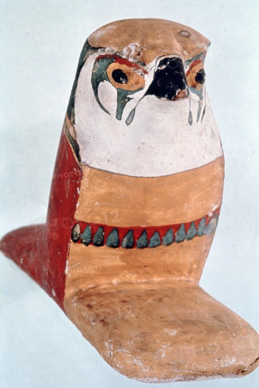 Horus falcon from Thebes, Egypt, 13th-12th century BC. Artist: Unknown