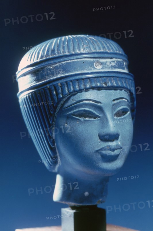 Egyptian bust, maybe Tutankhamen, 18th Dynasty. Artist: Unknown