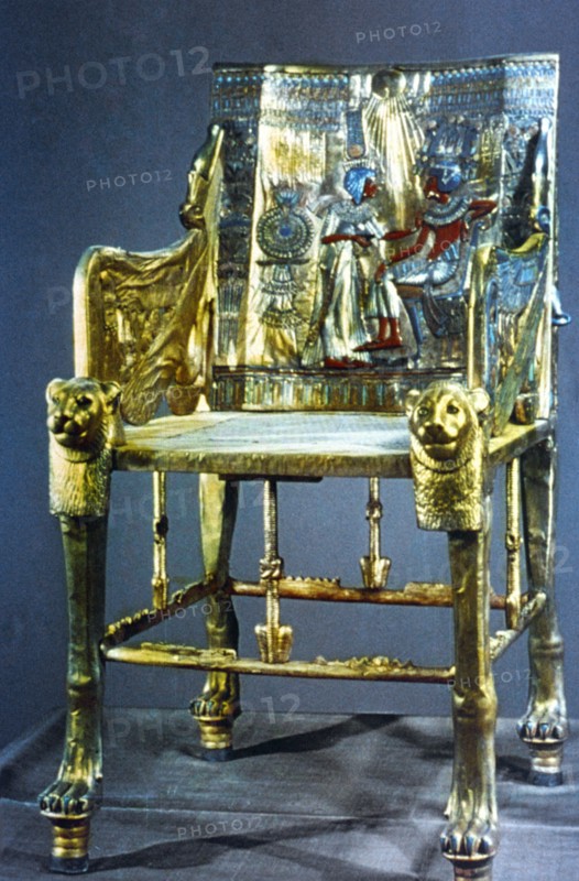 Tutankhamen Chair, Egypt Artist: Unknown