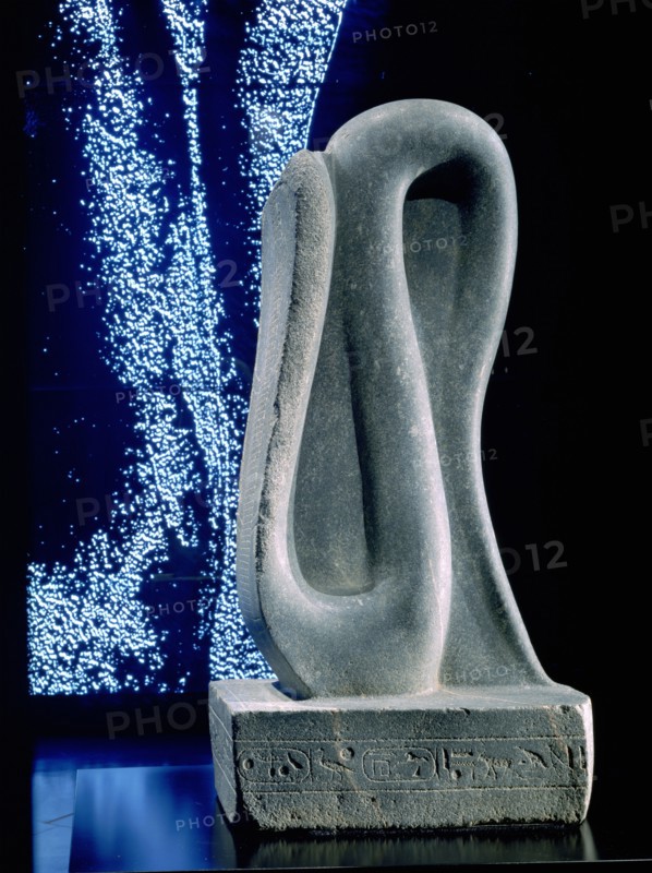 Cobra sculpture, Tomb of Amenhotep III, Luxor, Egypt. Artist: R Guillemot