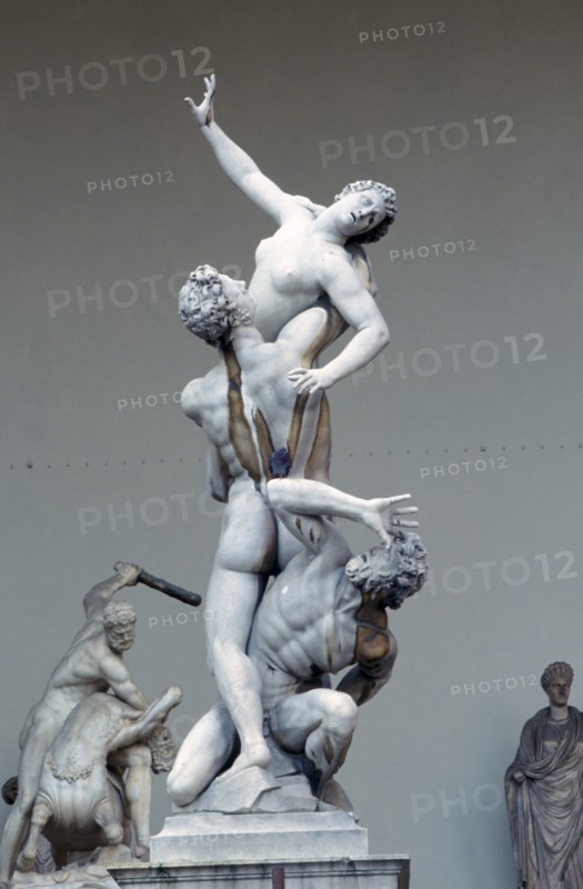 'The Rape of the Sabine Women', c1583. Artist: Giambologna