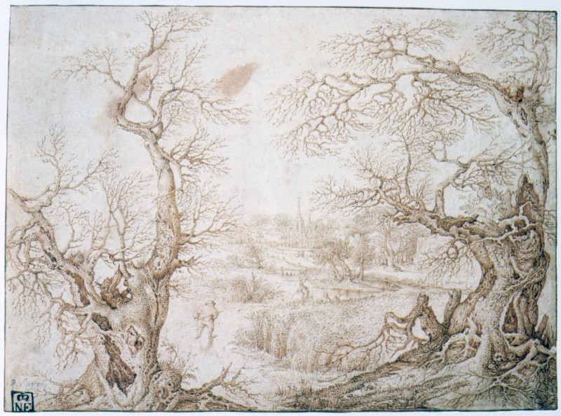'Winter Landscape', c1565-1602 Artist: Jacob Savery I