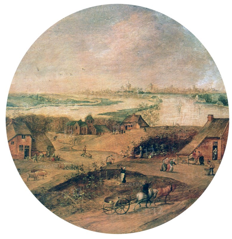 'The Four Seasons, Autumn', c1600. Artist: Abel Grimmer