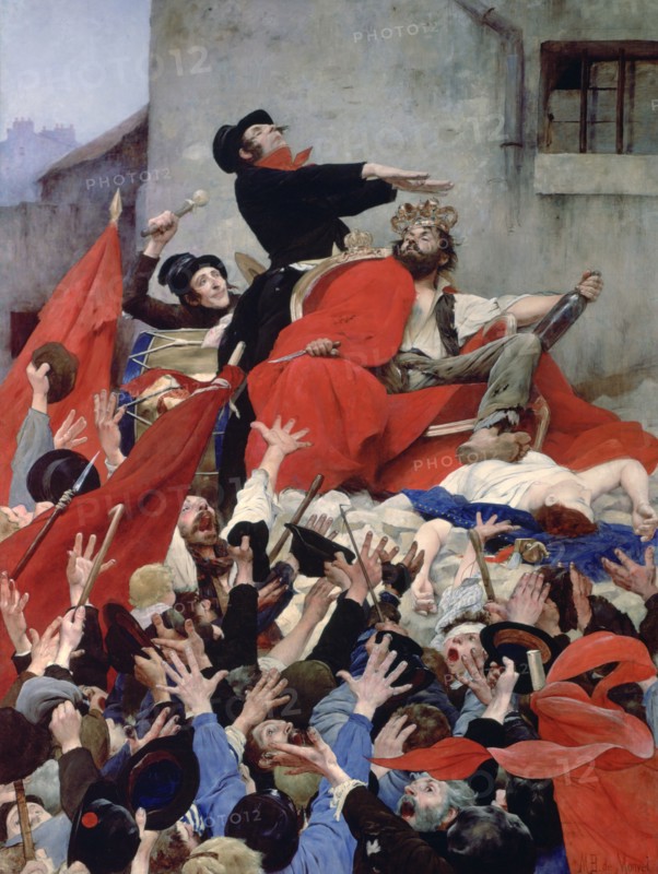 'Apotheosis of the Rabble', 1884. Artist: Louis Maurice Boutet de Monvel