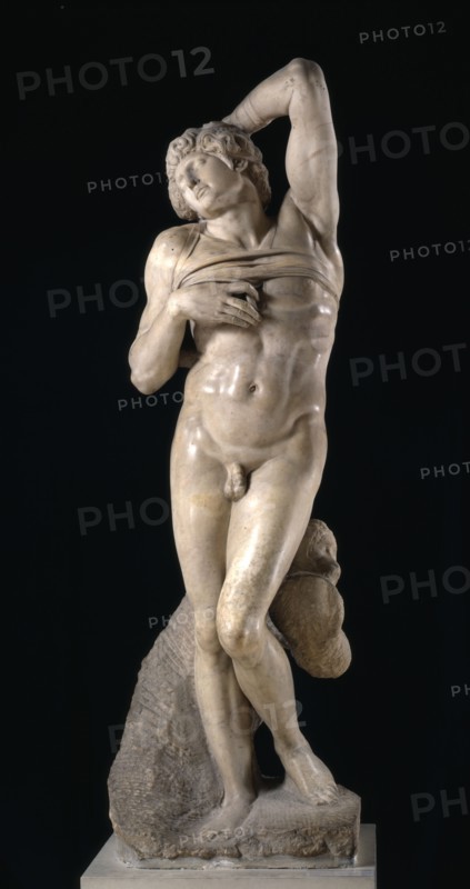 'The Dying Slave', 1513-1515. Artist: Michelangelo Buonarroti
