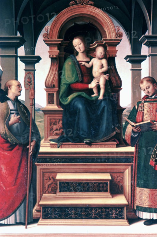 'Madonna and Child with Saints', c1470-1523. Artist: Perugino