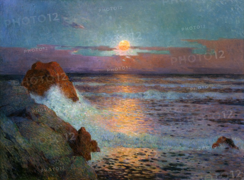 'Sun Set by the Sea', 1925. Artist: Fernand Loyen du Puigaudeau