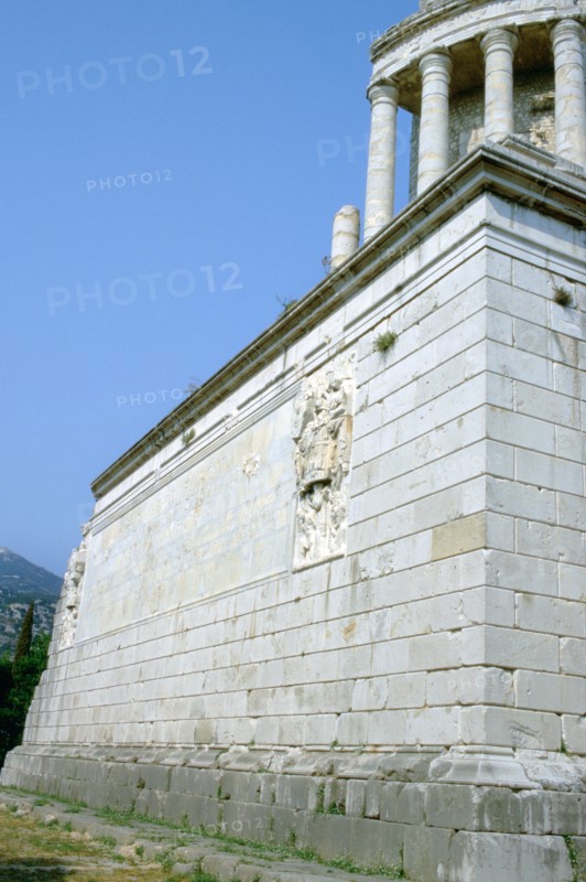Trophy of Augustus, La Turbie, France. Artist: A Lorenzini