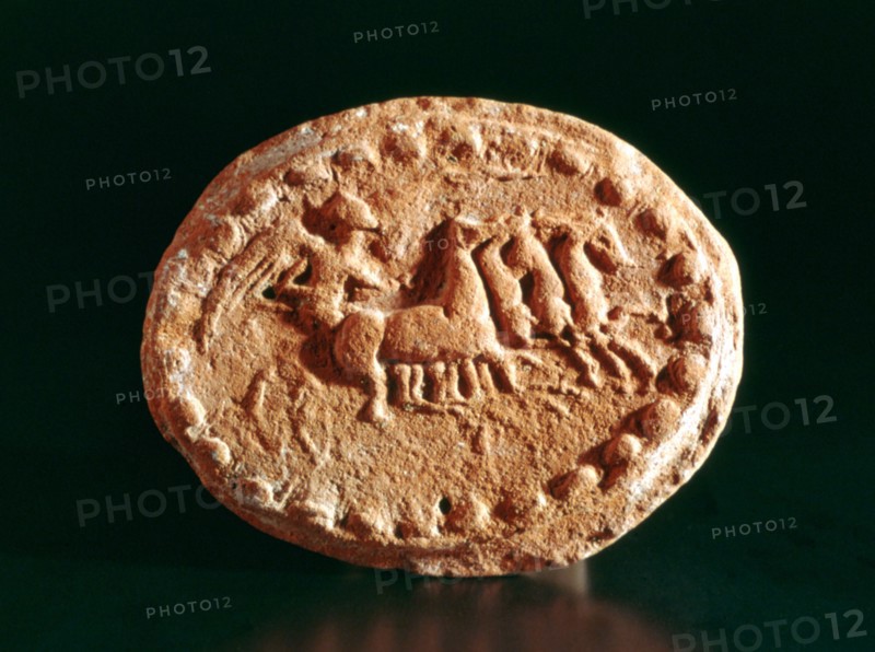 Quadriga, Kerkouane, Tunisia, 3rd century BC. Artist: Unknown