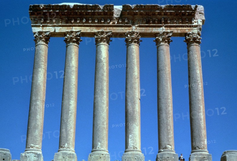 Temple of Heliopolitan Zeus, Baalbek, Lebanon, 10-249 AD. Artist: Unknown