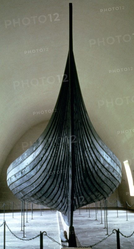 Viking ship, Norway, 9th Century. Artist: Unknown