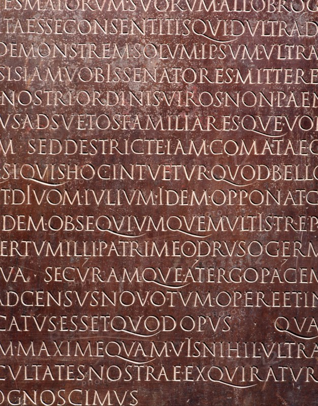 Gallo-Roman stone tablet. Artist: R Guillemot